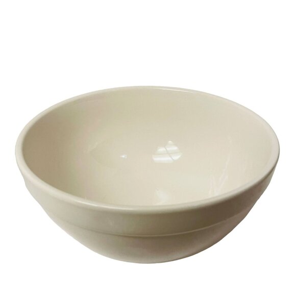 Rae Dunn Ceramic Bowl WhiteArtisan Collection Dash By Magenta 4" x 8" - Picture 4 of 8